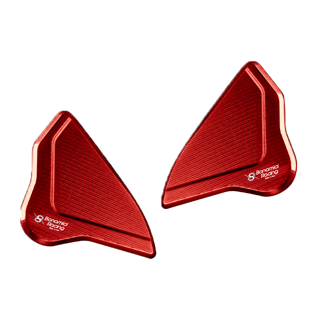 Bonamici Racing BM08 anodised aluminium mirror caps for Yamaha YZF-R9 2025-2026