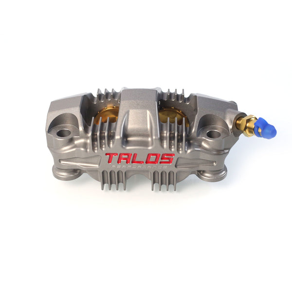 Talos S78 Monoblock P4 34/34 108mm front left brake caliper hard anodised