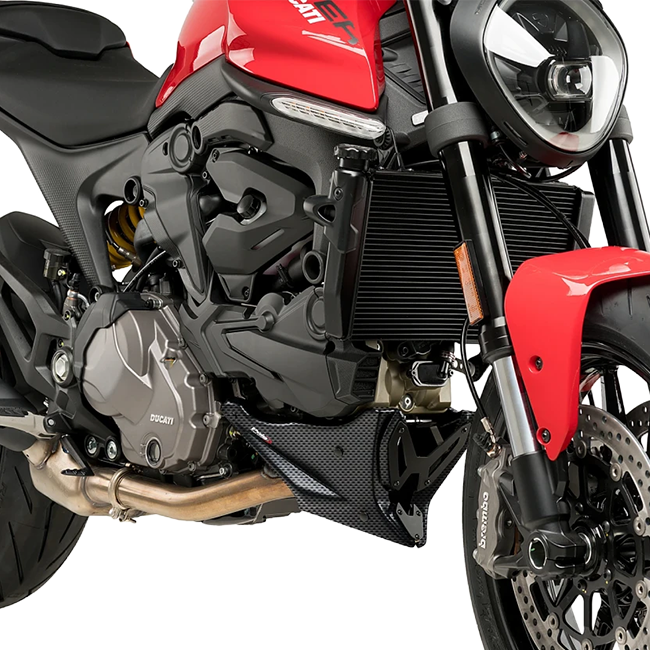 Puig Engine Spoiler for Ducati Monster 937 Plus (2021–2025)