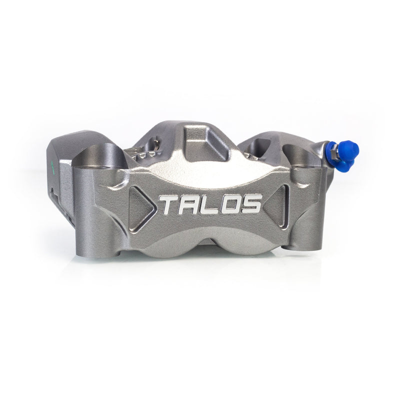 Talos C52 cast monoblock P4 32/32 front left brake caliper 100mm titanium anodised