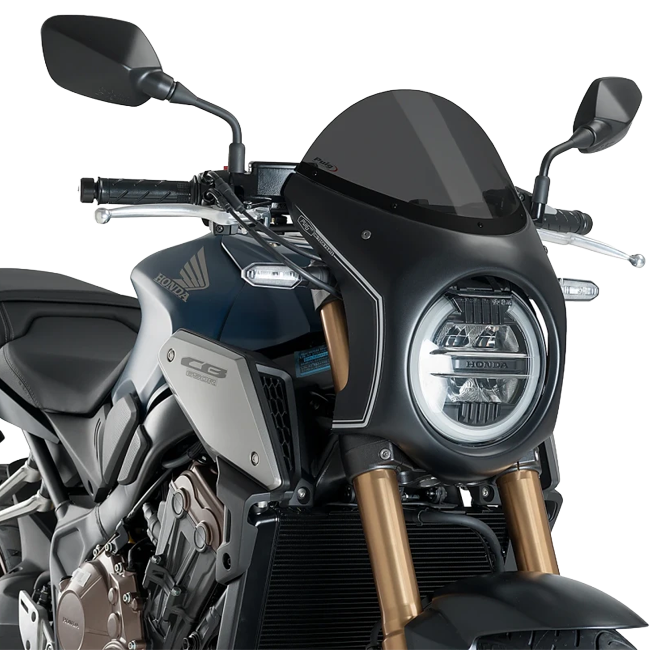 Puig Retro Semi Fairing for Honda CB650R NEO Sports Cafe (2019–2023)