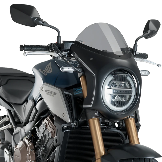 Puig Retro Semi Fairing for Honda CB650R NEO Sports Cafe (2019–2023)