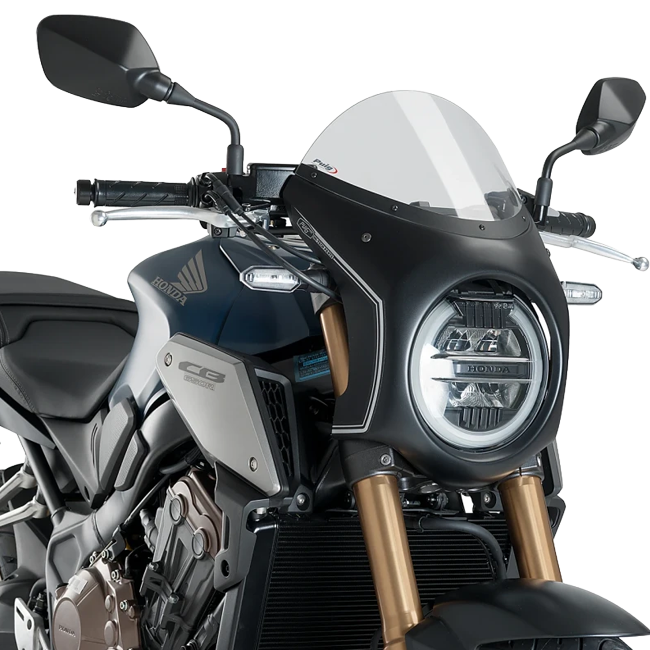 Puig Retro Semi Fairing for Honda CB650R NEO Sports Cafe (2019–2023)