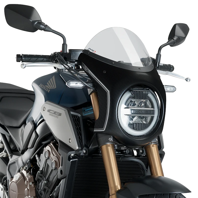 Puig Retro Semi Fairing for Honda CB650R NEO Sports Cafe (2019–2023)