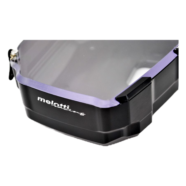 Melotti Racing Dashboard Protection Impact Absorber DC.AP.7211 for Aprilia Tuono V4 1100 Factory, studio view 2