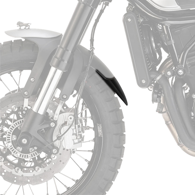 Puig Front Mudguard Extension for Benelli Leoncino 500 Trail (2016–2025)