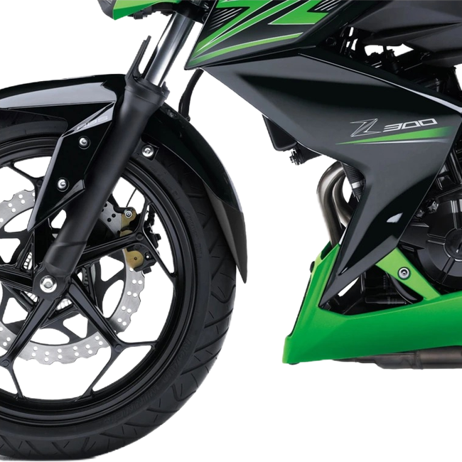 Puig Front Mudguard Extension for Kawasaki Ninja 300 (2015–2017)