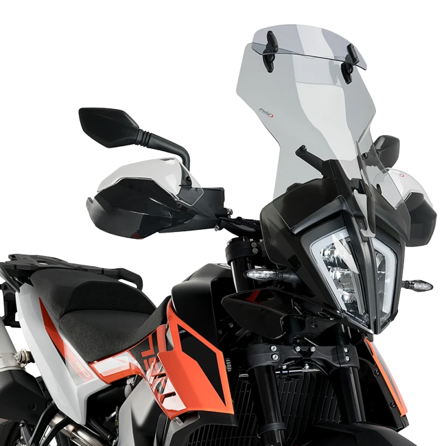 Puig Touring Windshield with Adjustable Visor for KTM 790 Adventure R (2019–2020)