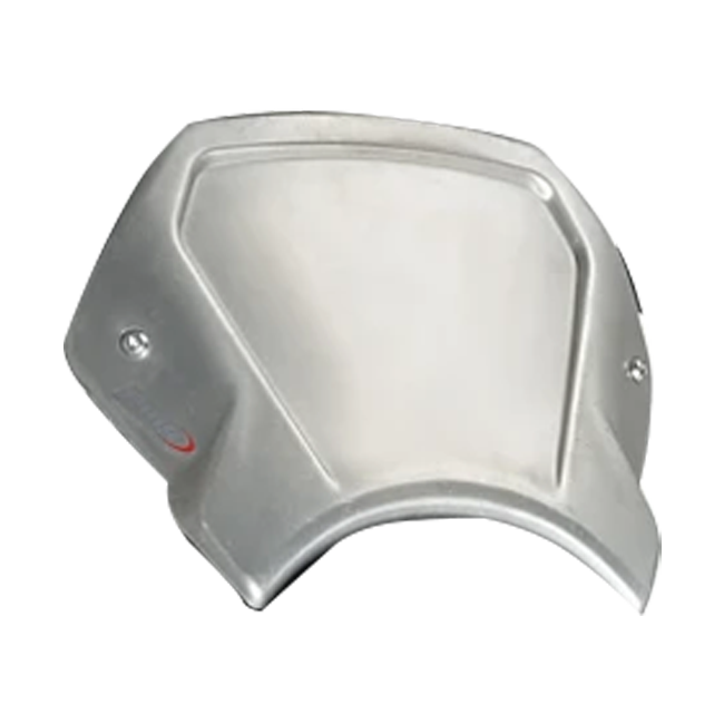 Puig Aluminium Front Plate Windshield – Fork Mount – for Yamaha SCR950 (2017–2020)
