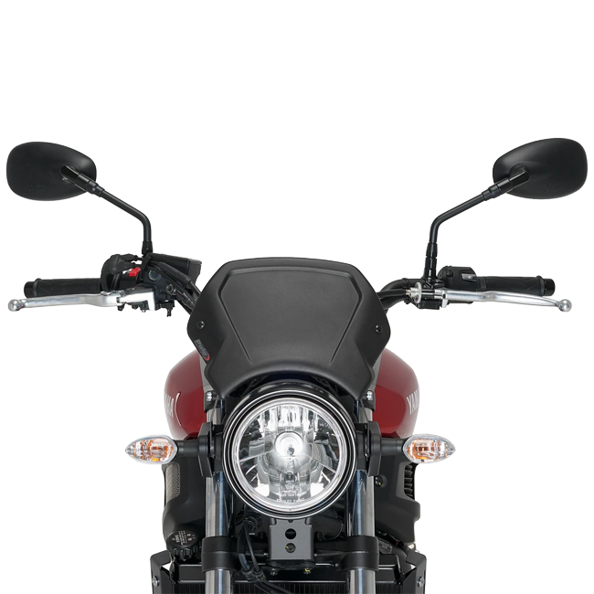 Puig Aluminium Front Plate Windshield – Headlight Bracket Mount – for Yamaha XSR700 / Xtribute (2016–2020)