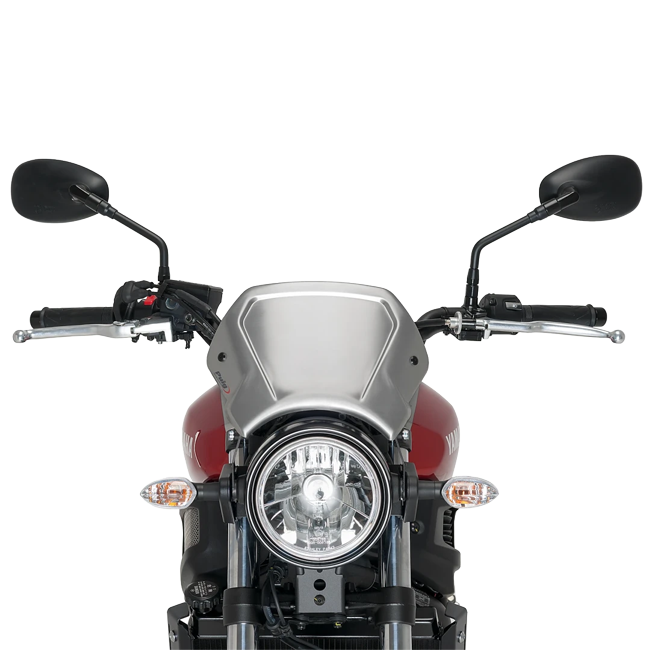 Puig Aluminium Front Plate Windshield – Headlight Bracket Mount – for Yamaha XSR700 / Xtribute (2016–2020)