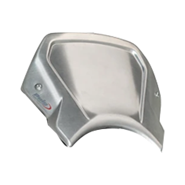 Puig Aluminium Front Plate Windscreen for Triumph Speed Twin 1200 (2019–2021) – Silver
