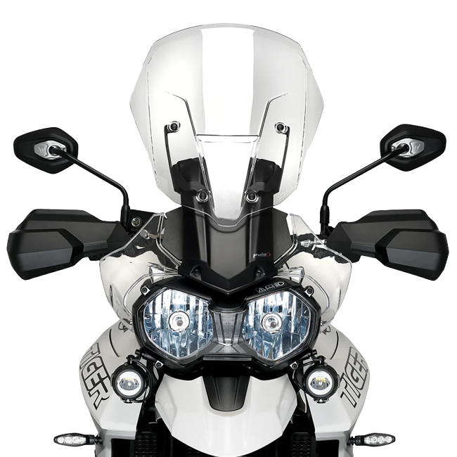 Puig E.R.S. Electronic Regulation System Windscreen Lift for Triumph Tiger 800 XRX (2018–2019)