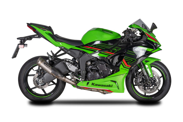 Spark Exhaust GKA8833T full titanium system for Kawasaki ZX-6R RR 636 2009-2026
