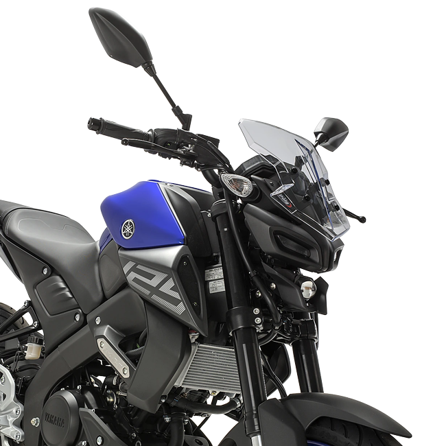 Puig New Generation Sport Windscreen for Yamaha MT-125 (2020–2026)