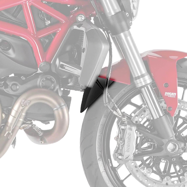 Puig Front Fender Extension for Ducati Monster 821 Dark (2015–2016)