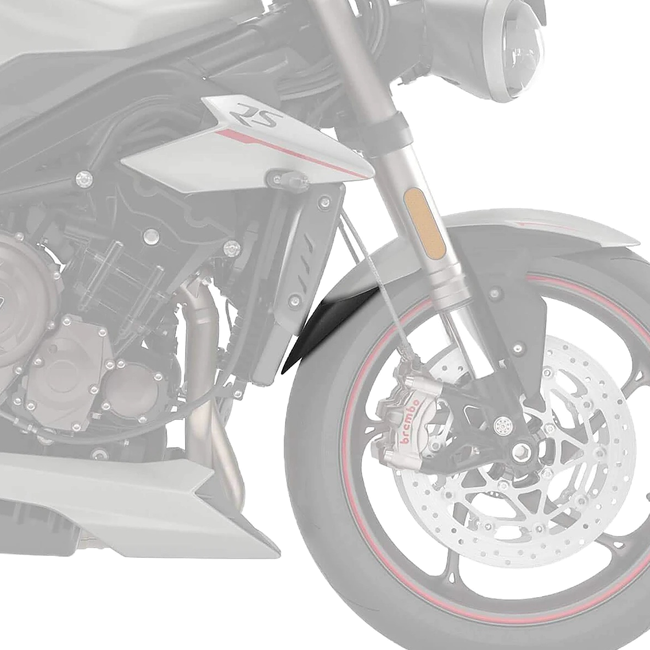 Puig Front Fender Extension for Triumph Street Triple 765 R LOW (2021–2022)