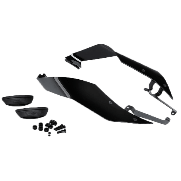 Puig Race Side Spoiler Downforce for Yamaha YZF-R7 in matte black
