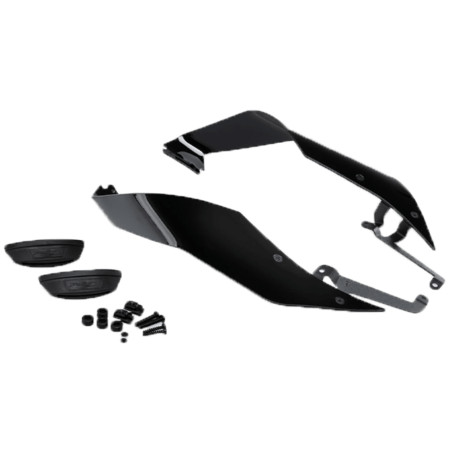 Puig Race Side Spoiler Downforce for Yamaha YZF-R7 in matte black