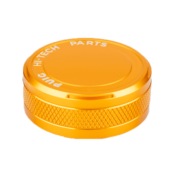 Puig CNC aluminium rear brake fluid reservoir cap for Kawasaki ZX-4RR anodised colour