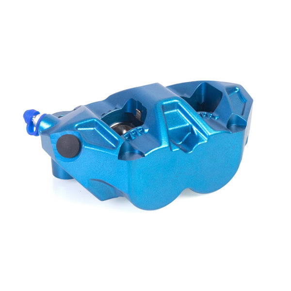 Talos C52 cast monoblock P4 32/32 front left brake caliper 100mm blue anodised