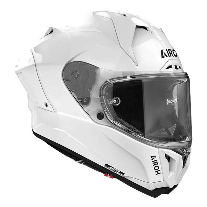 Airoh GP 800 Color full-face motorcycle helmet in white glossy finish