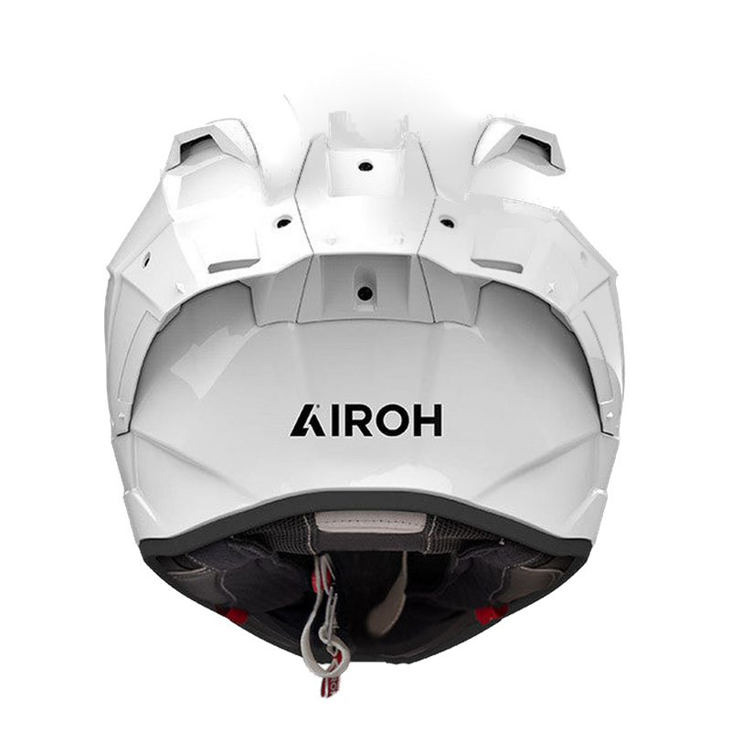 Airoh GP 800 Color full-face motorcycle helmet in white glossy finish