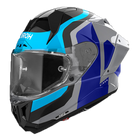 grey/light blue/dark blue