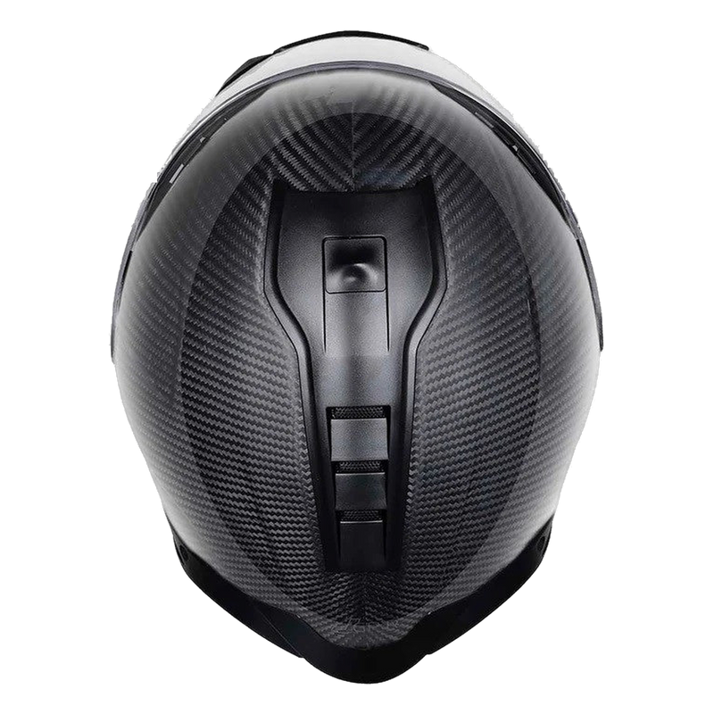 Just1 J-GPR full-face helmet in solid matte carbon finish