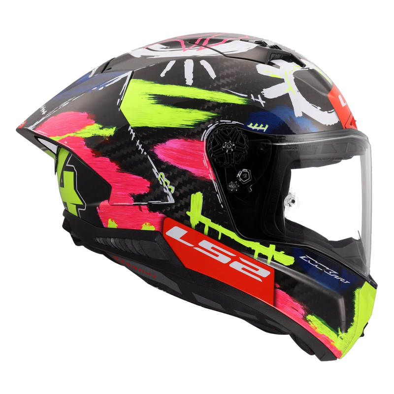 LS2 FF805 Thunder GP Aero full-face helmet in Fermín Aldeguer 2025 Replica livery