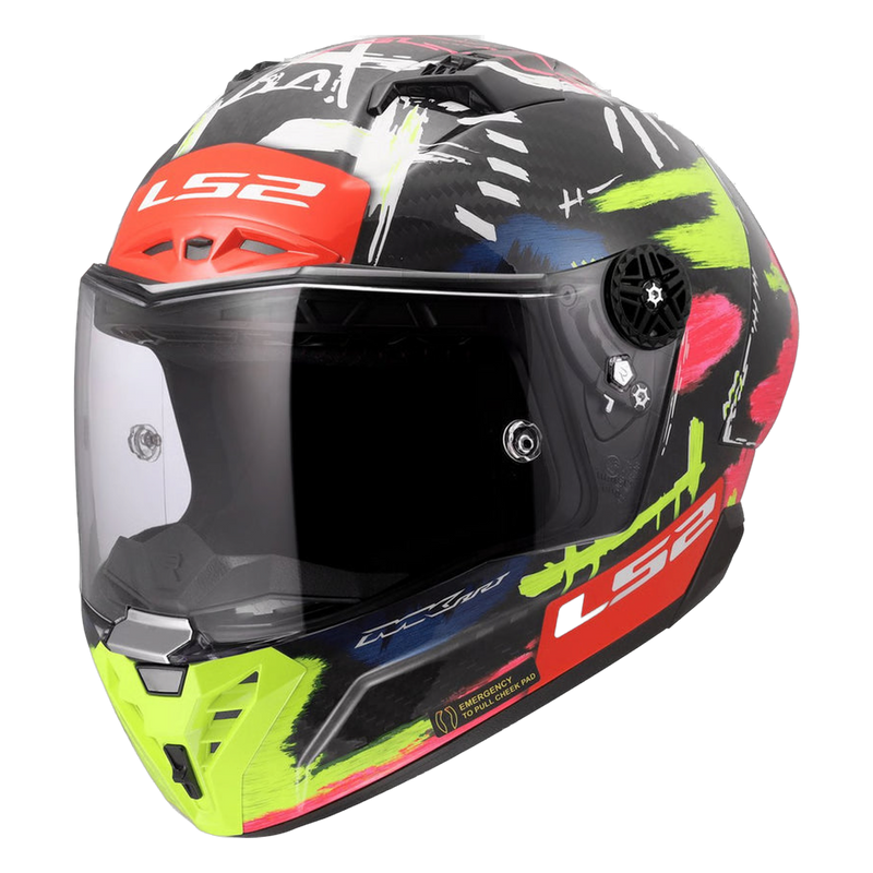 LS2 FF805 Thunder GP Aero full-face helmet in Fermín Aldeguer 2025 Replica livery