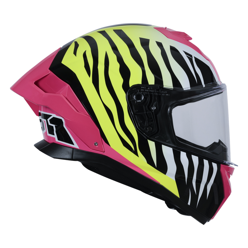 Just1 J-STR Tiger Tom Booth-Amos Replica 2025 full-face road helmet