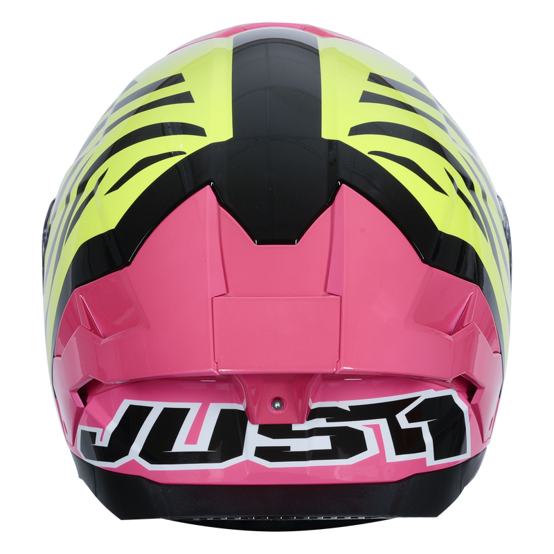 Just1 J-STR Tiger Tom Booth-Amos Replica 2025 full-face road helmet