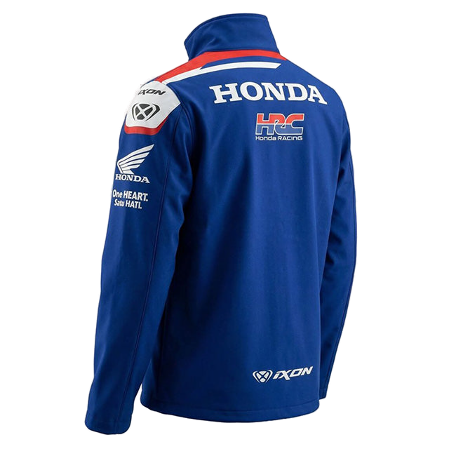 IXON SF1 HRC 26 Honda HRC Racing Team zip sweat jacket blue replica 2026 men