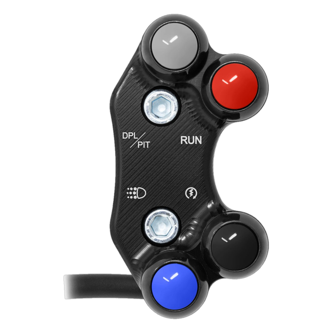 JetPrime JP PLD 056 Ducati — Street Right Handlebar Switch for Ducati Panigale V4/S (2025-2026) – JP PLD / PLDB 056 — Ansicht 1