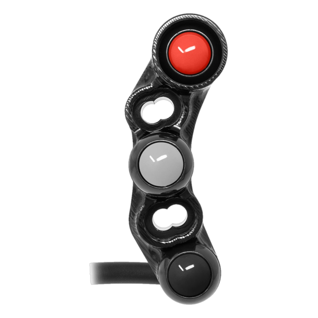 JetPrime JP PDR DU056 Ducati — Race Right Handlebar Switch for Ducati Panigale V4/S (2025-2026) — JP PLDR / PLDRB 056 — Ansicht 1