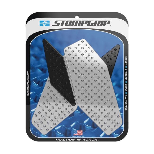 Stompgrip Vulcano traction pads for Yamaha YZF-R6 RJ15 2008-2016 in transparent finish
