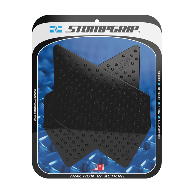 Stompgrip Vulcano Traction Pads for KTM RC8/R 1190 2008-2011 — black and transparent options