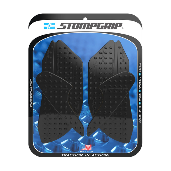 Stompgrip Vulcano traction pads for Ducati Panigale 1199/1299 in black