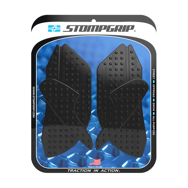 Stompgrip Vulcano traction pads for Ducati Panigale 1199/1299 in black