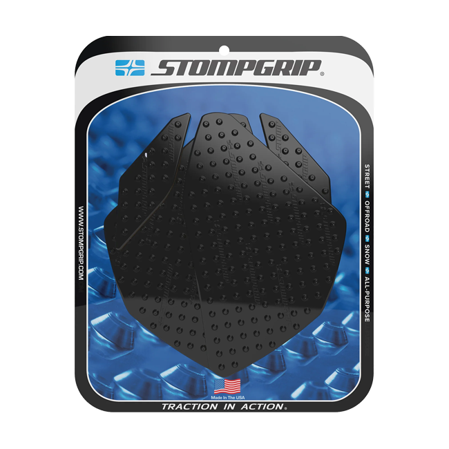 Stompgrip Vulcano Traction Pads for Yamaha YZF-R3 2015-2018 – Caldera profile, black
