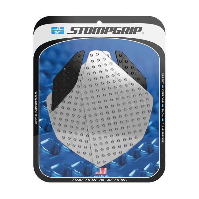 Stompgrip Vulcano Traction Pads for Yamaha YZF-R3 2015-2018 – Caldera profile, black