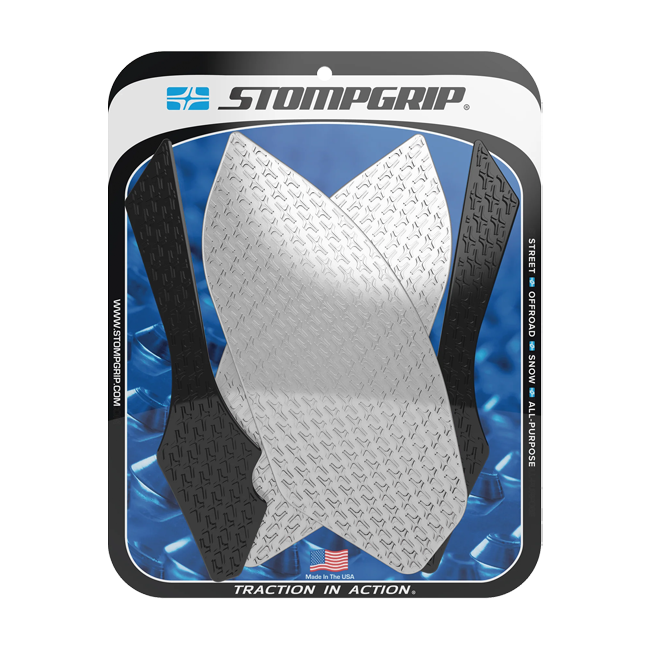 Stompgrip Icon Traction Pads for BMW S1000RR K46 2009-2014 in transparent finish