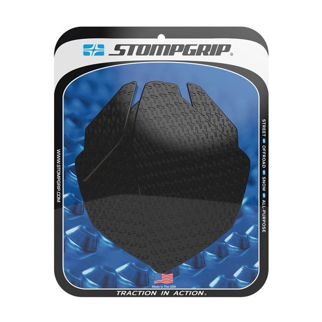 Stompgrip Icon Traction Pads for Yamaha YZF-R3 2015-2018 — transparent, black and hybrid options