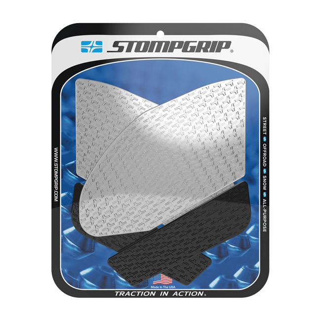 Stompgrip Icon Traction Pads for Suzuki GSX-R 1000 2017-2023 – transparent variant