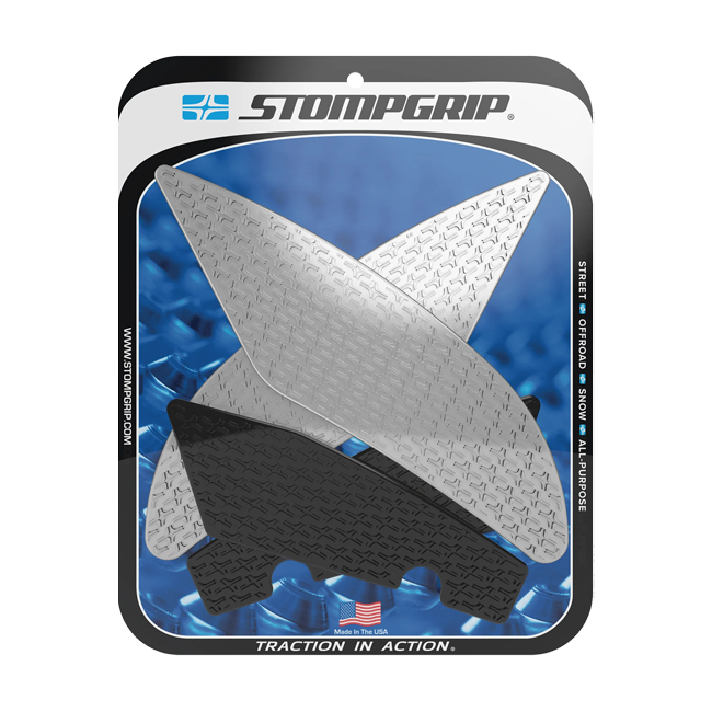 Stompgrip Icon Traction Pads for Yamaha YZF-R6 RJ27 in transparent finish