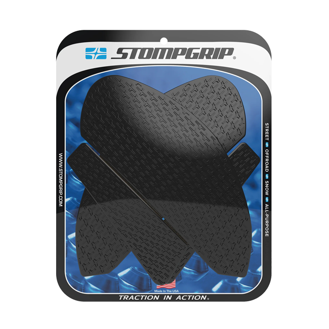Stompgrip Icon Traction Pads for Yamaha YZF-R7 2021-2026, transparent finish