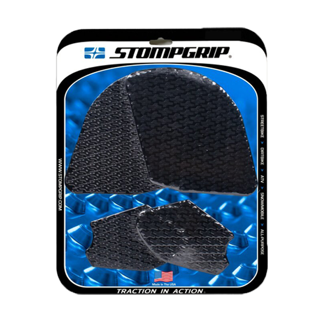 Stompgrip Icon Traction Pads for Ducati Panigale V4 S R 2022-2024 black transparent