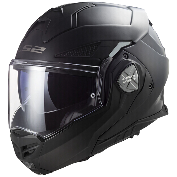 LS2 FF901 Advant X Solid Matt Black – Flip-Up Touring Helmet ECE 22.06 P/J