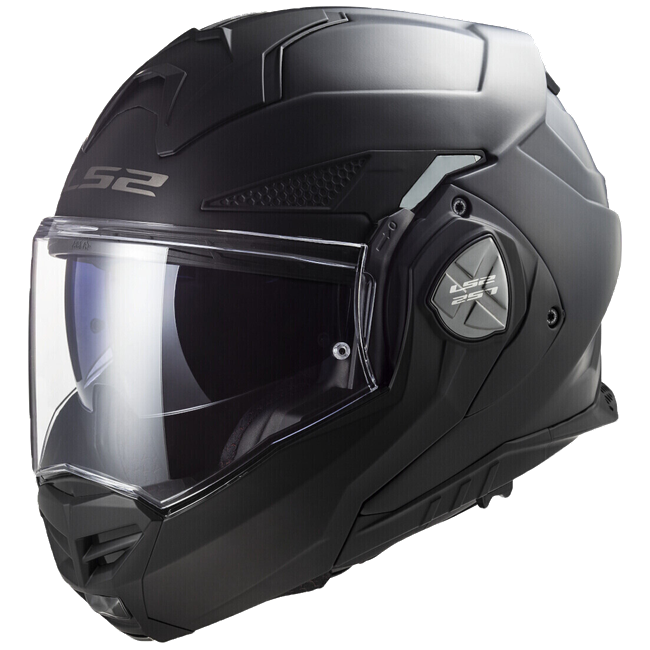 LS2 FF901 Advant X Solid Matt Black – Flip-Up Touring Helmet ECE 22.06 P/J
